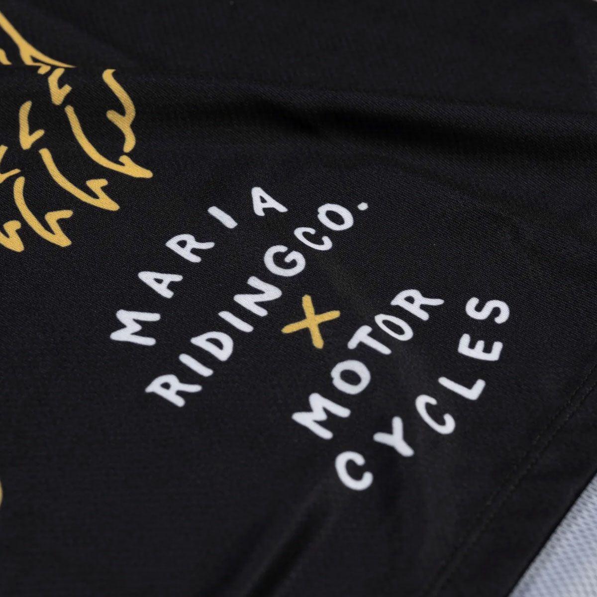 Maria Riding Company｜タイガー マリア オフロード レーシング ジャージ｜MXジャージ｜ブラック