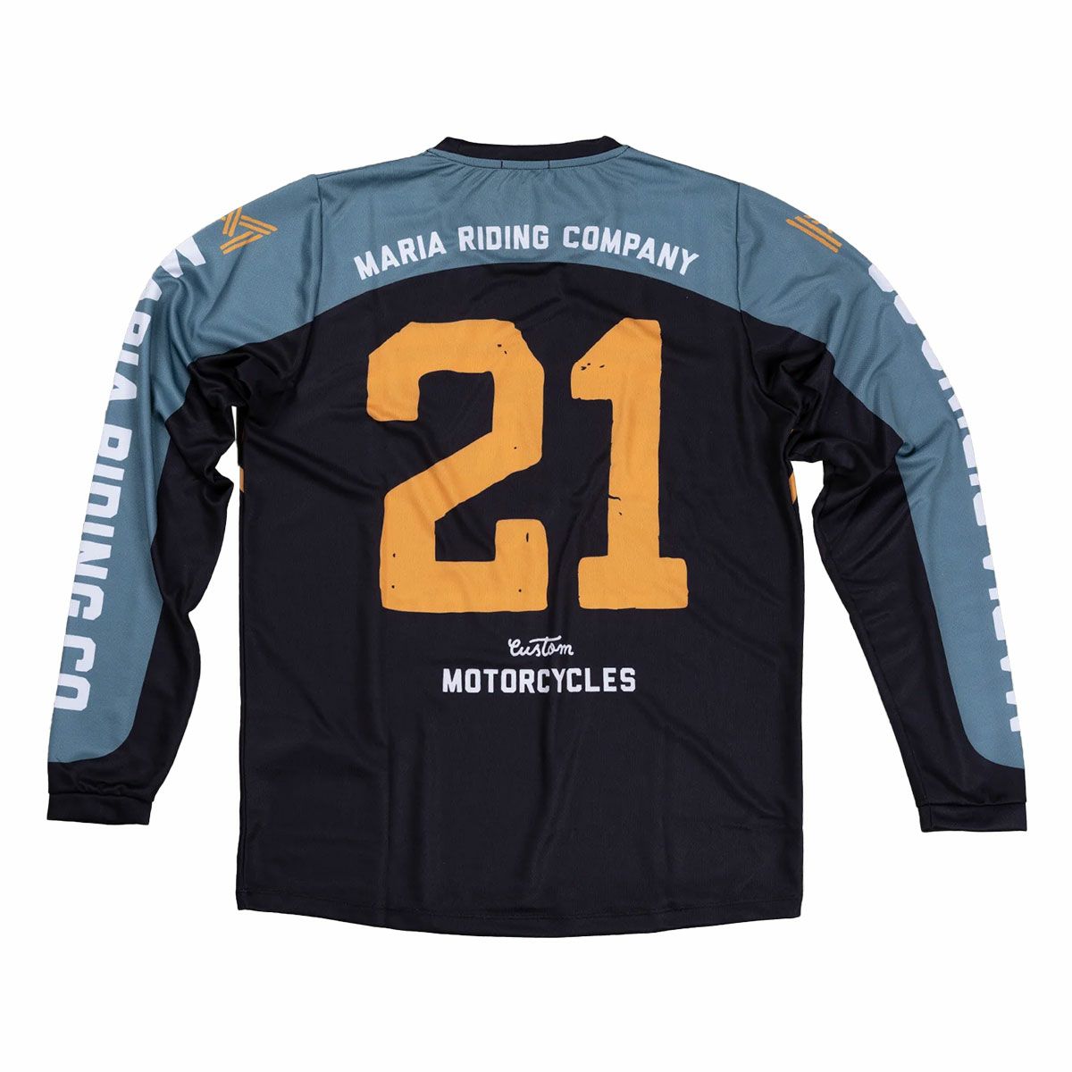 Maria Riding Company｜サンボウ マリア オフロード レーシング ジャージ｜MXジャージ｜ブラック
