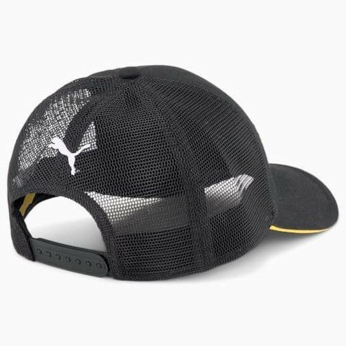 PORSCHE｜ポルシェ レガシー トラッカー キャップ｜帽子｜ブラック