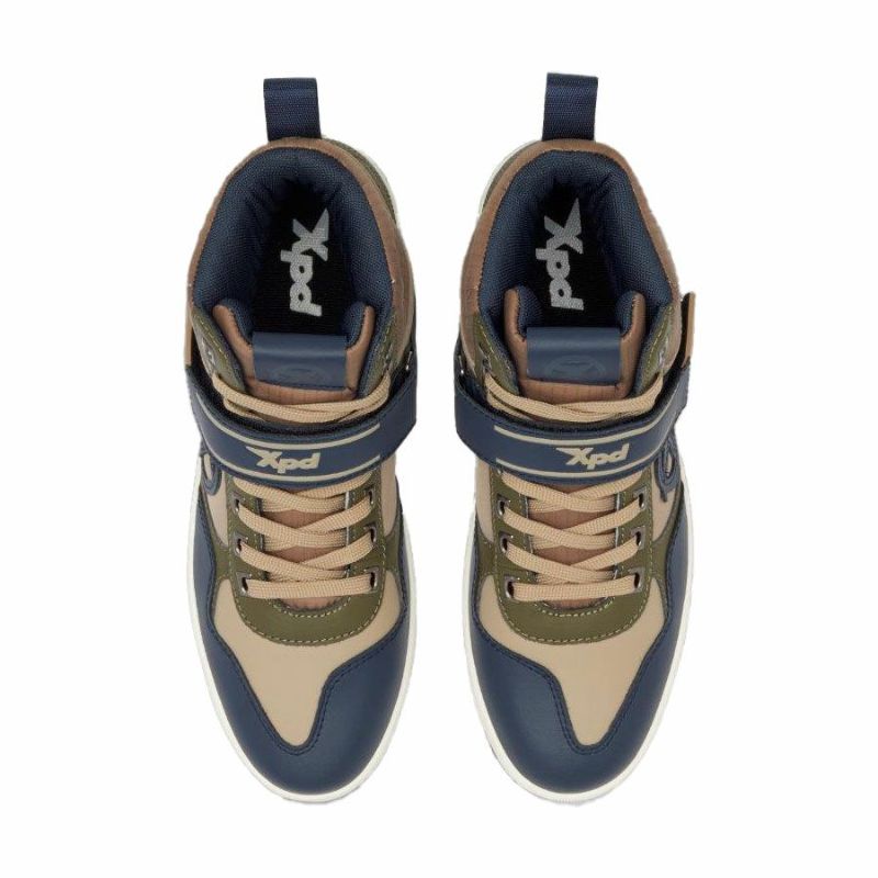 XPD｜モトプロ スニーカー｜スニーカータイプ｜グリーン×ベージュ