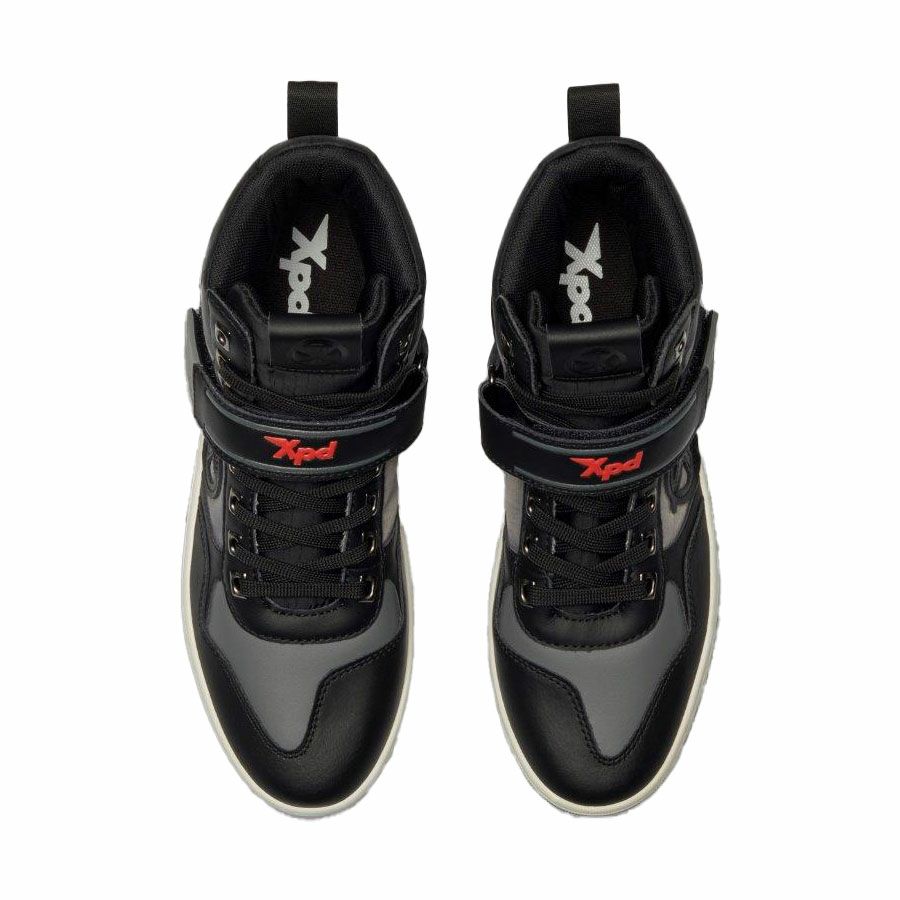 XPD｜モロプロ レディ｜スニーカータイプ｜アントラシート×レッド