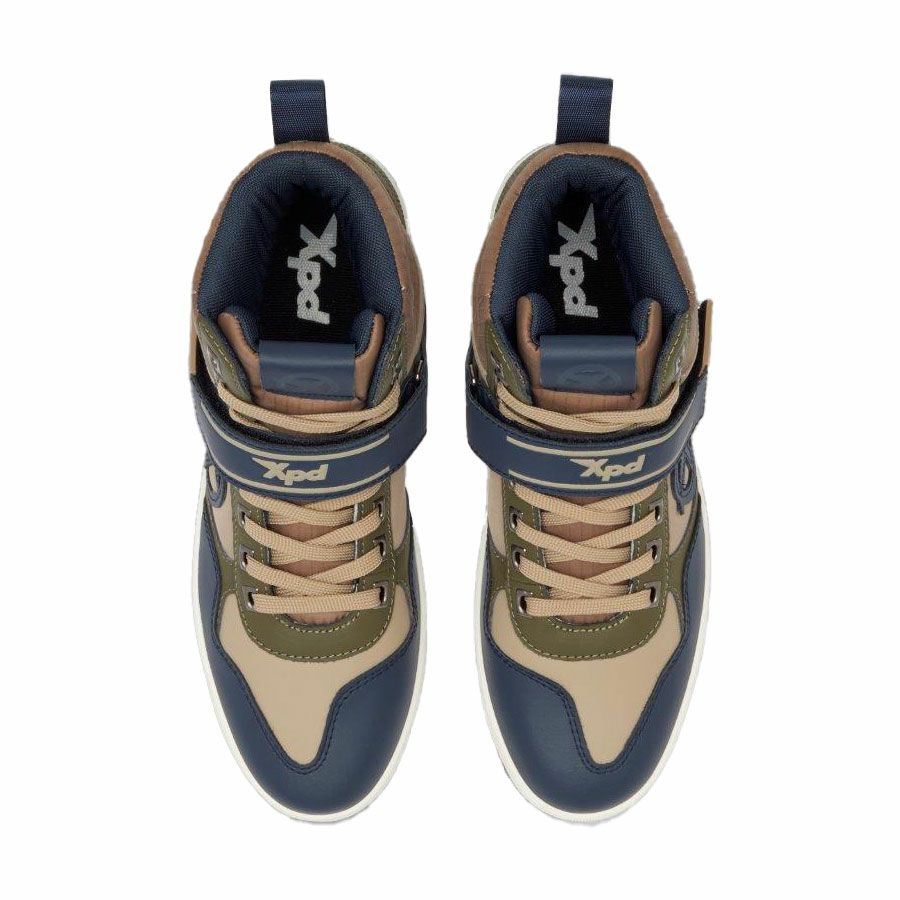 XPD｜モロプロ レディ｜スニーカータイプ｜グリーン×ベージュ