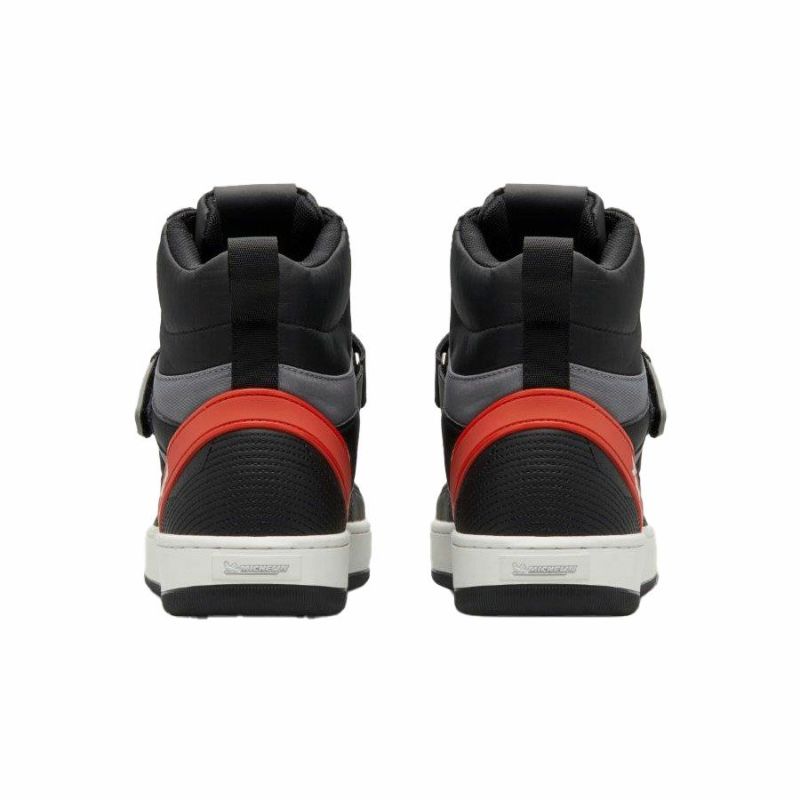 XPD｜モロプロ レディ｜スニーカータイプ｜アントラシート×レッド