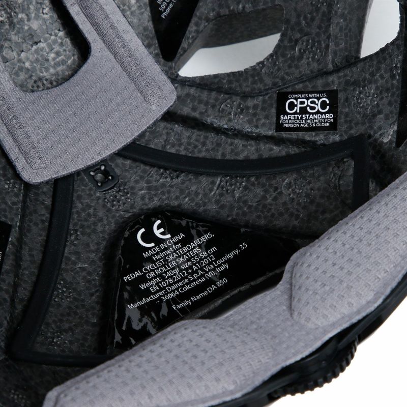 Dainese｜LINEA 03｜ヘルメット関連｜ホワイト×ブラック