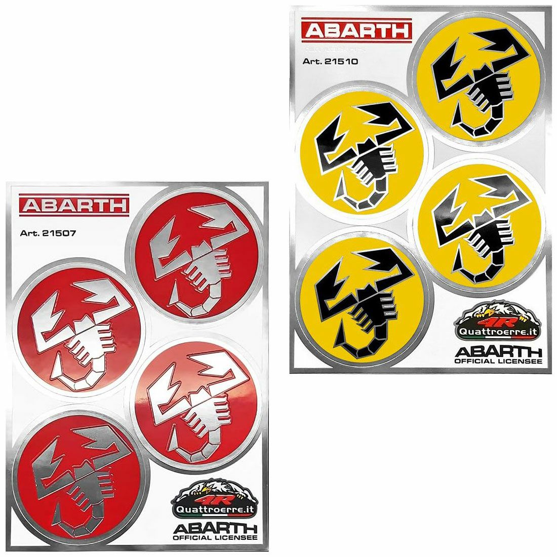 Abarth｜アバルト スコーピオン ラウンド ステッカー｜