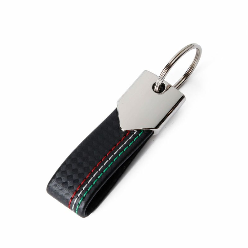 FIAT｜フィアット トリコロール バンド キーリング｜キーホルダー