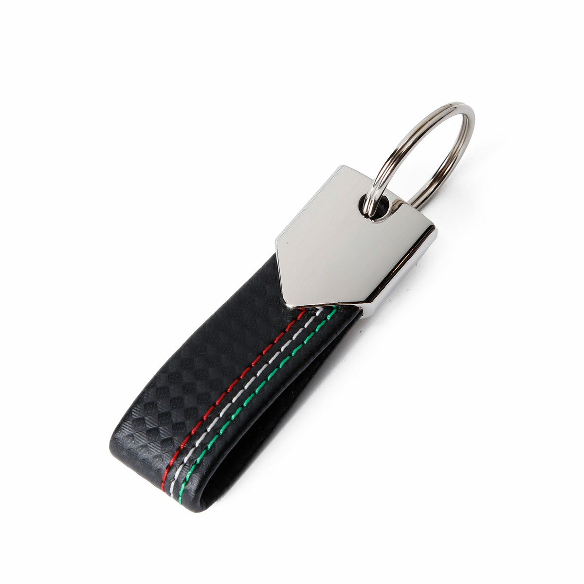 FIAT｜フィアット トリコロール バンド キーリング｜キーホルダー