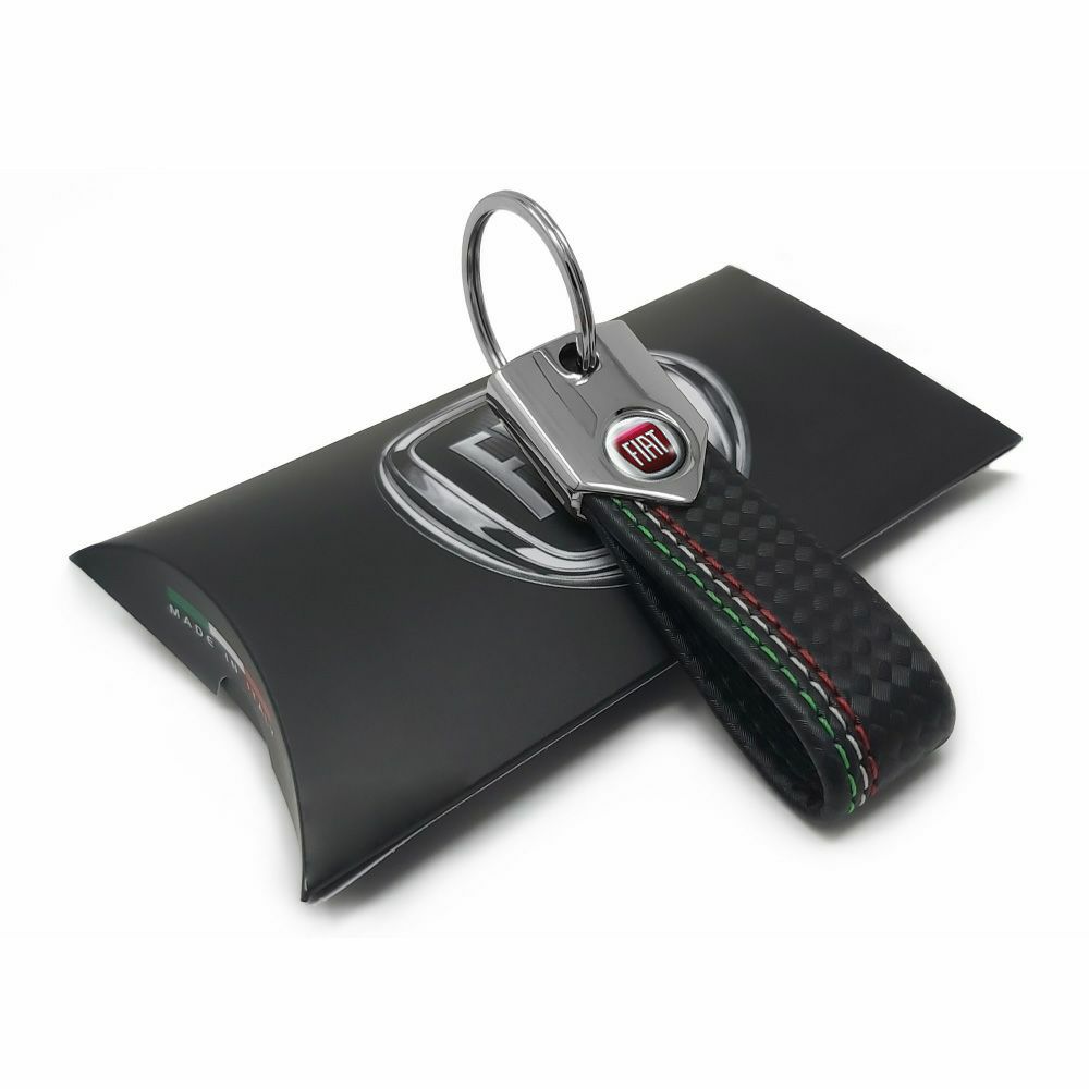 FIAT｜フィアット トリコロール バンド キーリング｜キーホルダー
