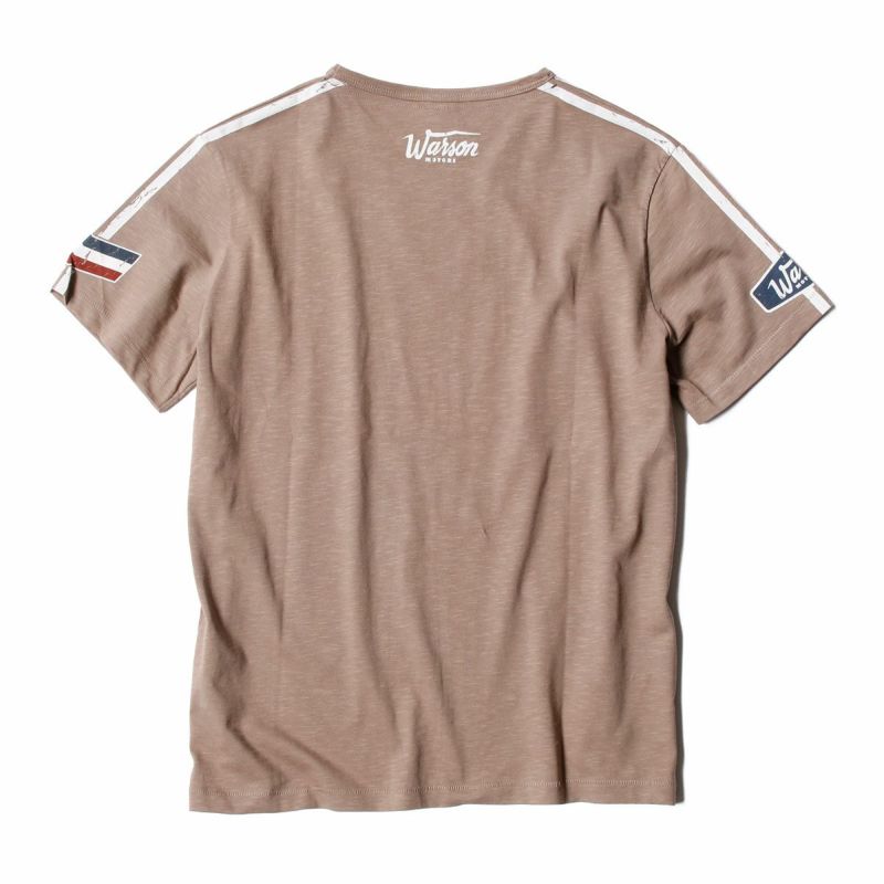 Warson Motors｜インディアナポリス Tシャツ｜ブラウン
