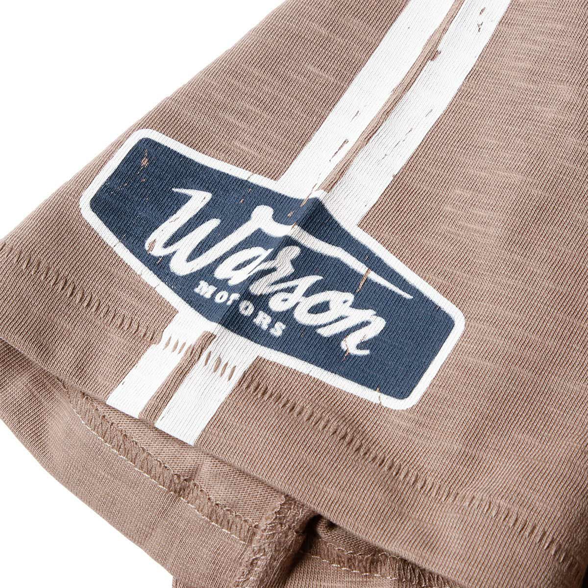 Warson Motors｜インディアナポリス Tシャツ｜ブラウン