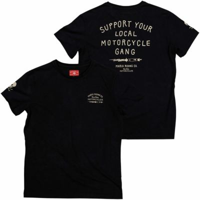 Maria Riding Company｜フリック ナイフ Tシャツ｜