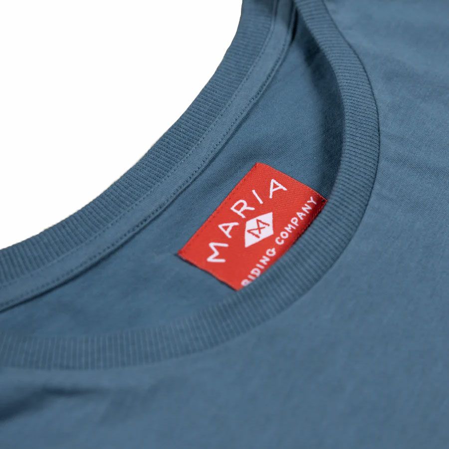 Maria Riding Company｜ローリン Tシャツ｜ブルー