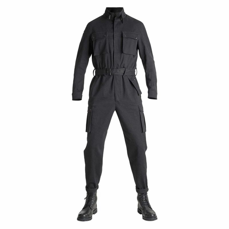 PANDO MOTO｜ブラット スーツ ブラック｜オーバーオール｜ブラック