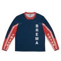 BREMA｜ヴァリ EX ジャージ｜MXジャージ｜レッド×ネイビー