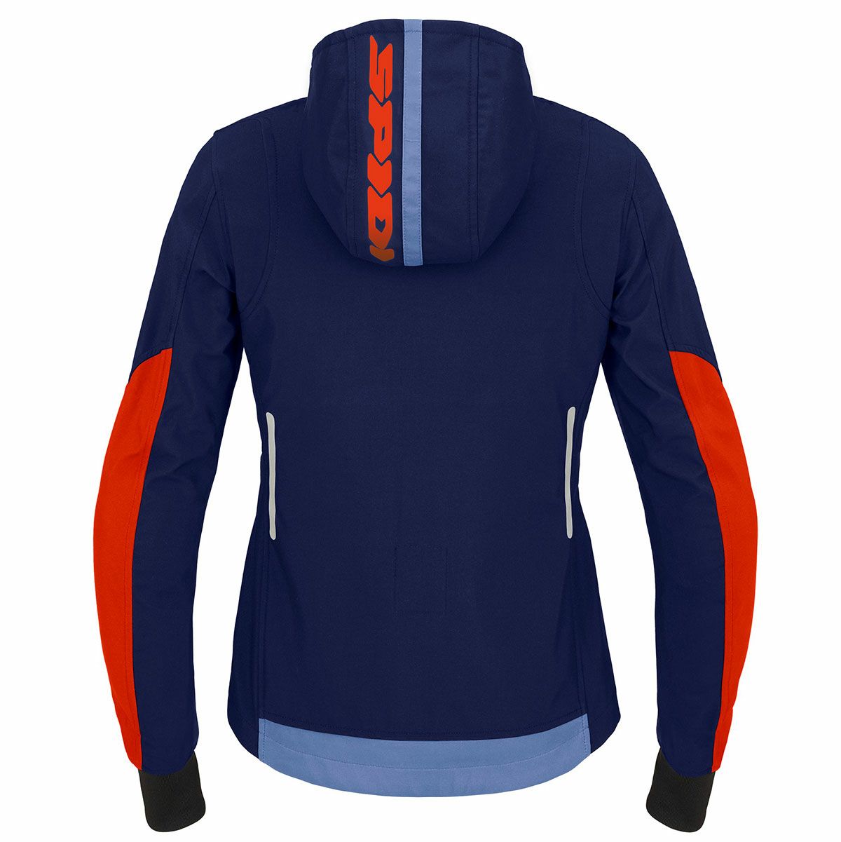 SPIDI｜フーディ アーマー ライト レディ｜ファブリック｜ネイビー×レッド