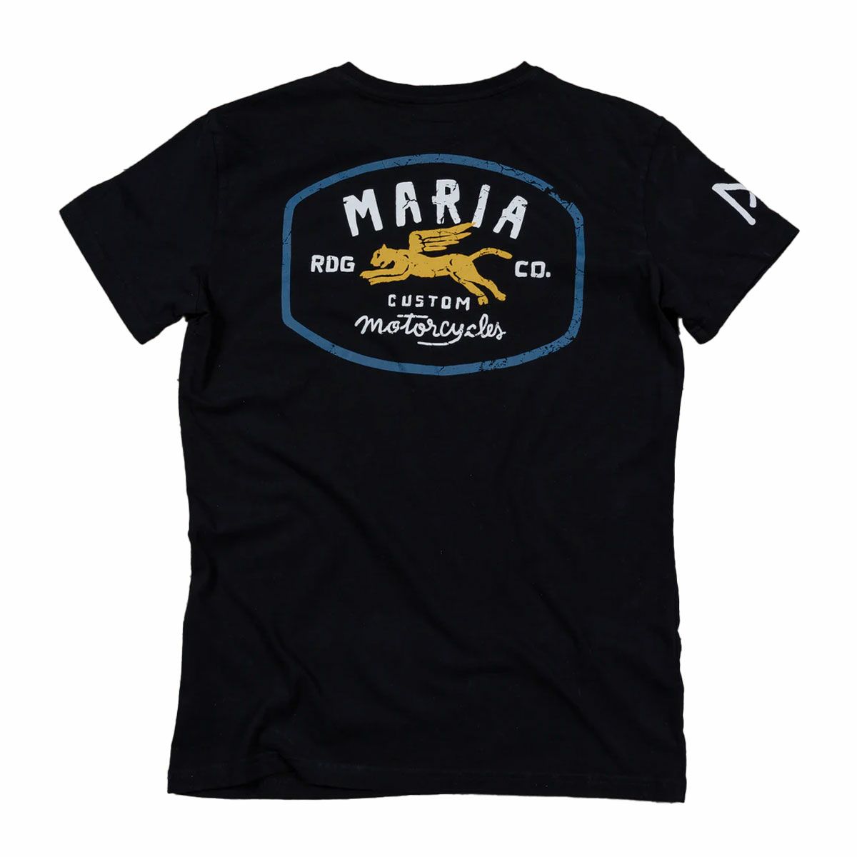 Maria Riding Company｜オールド パンサー Tシャツ｜ブラック