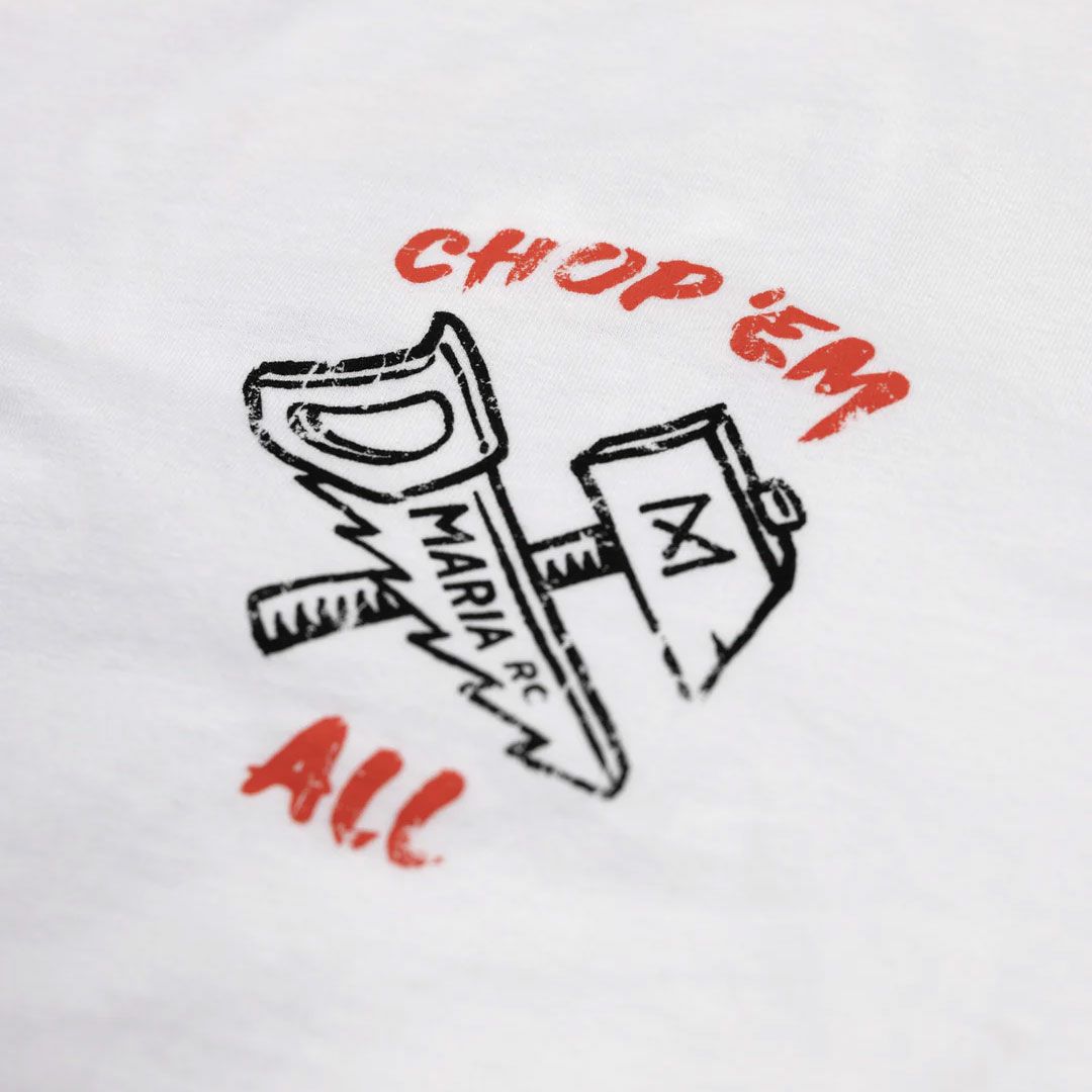 Maria Riding Company｜スレイヤー Tシャツ｜ホワイト