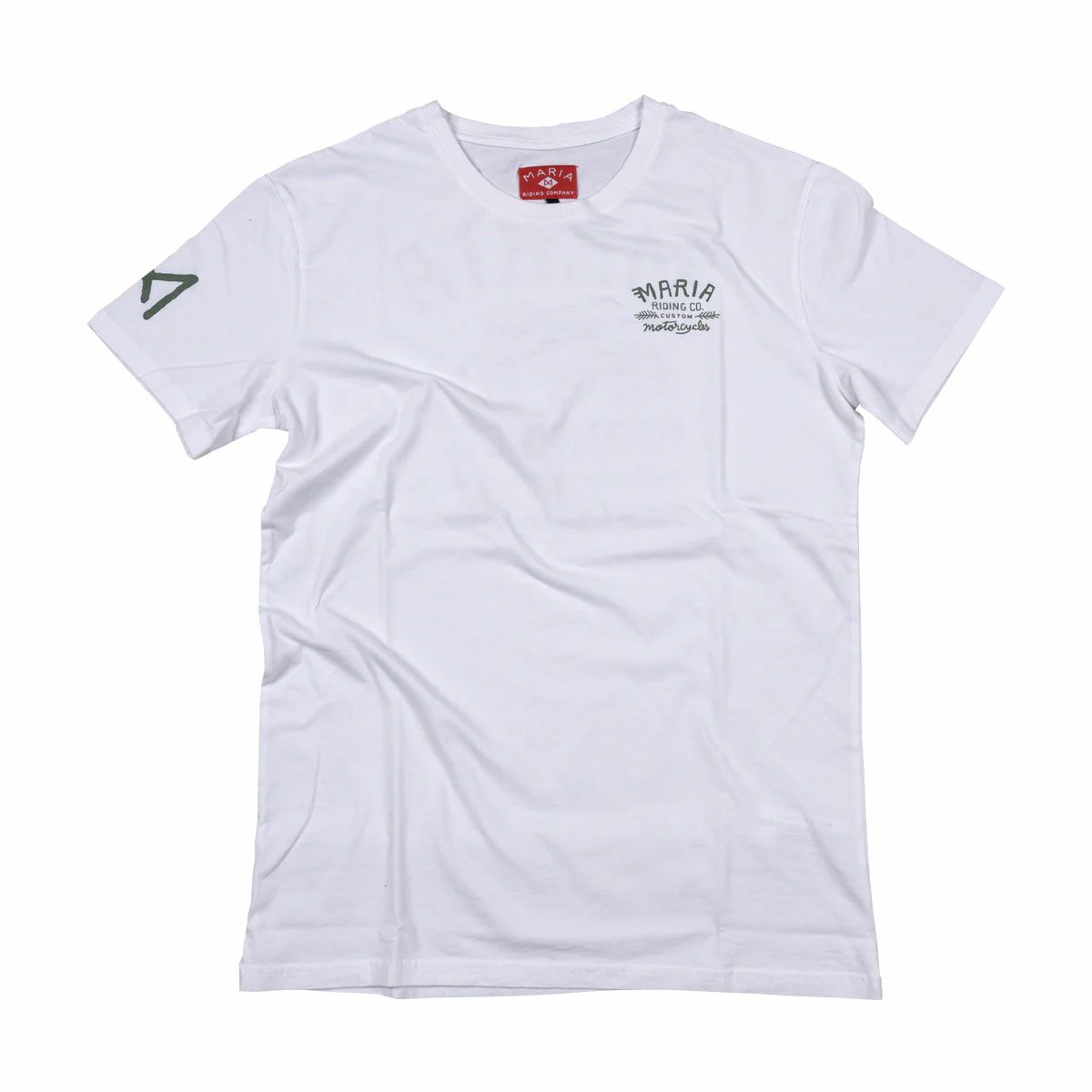 Maria Riding Company｜パラレル ツイン Tシャツ｜ホワイト