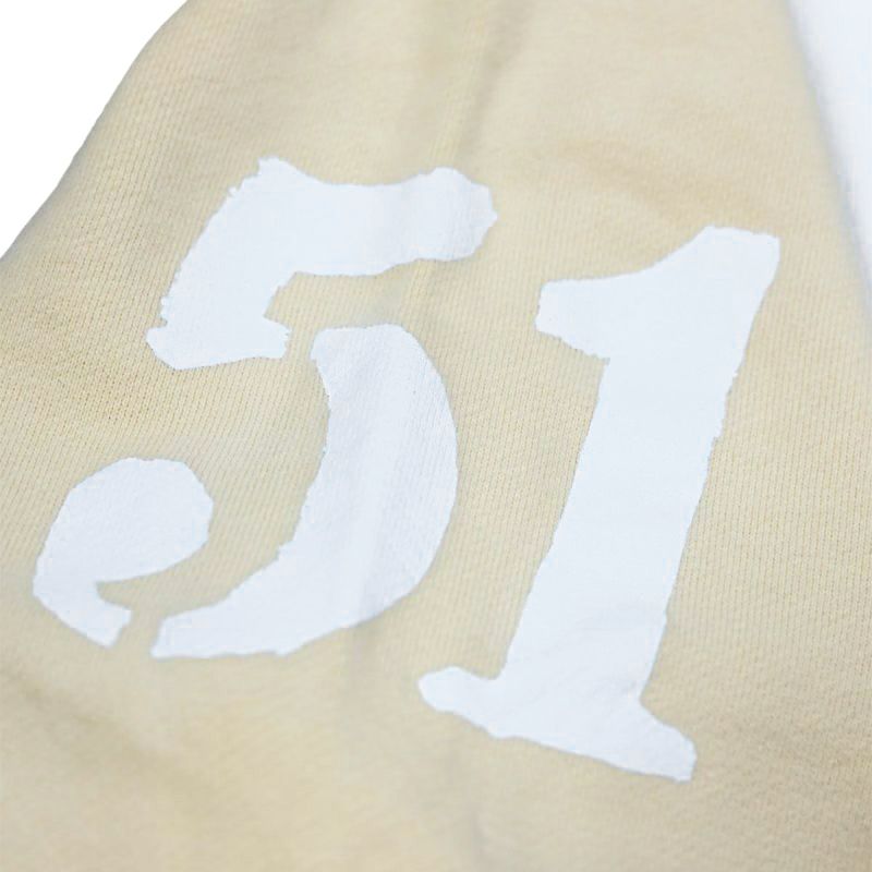 Maria Riding Company｜ドリフター サマー スウェットシャツ｜イエロー×ホワイト