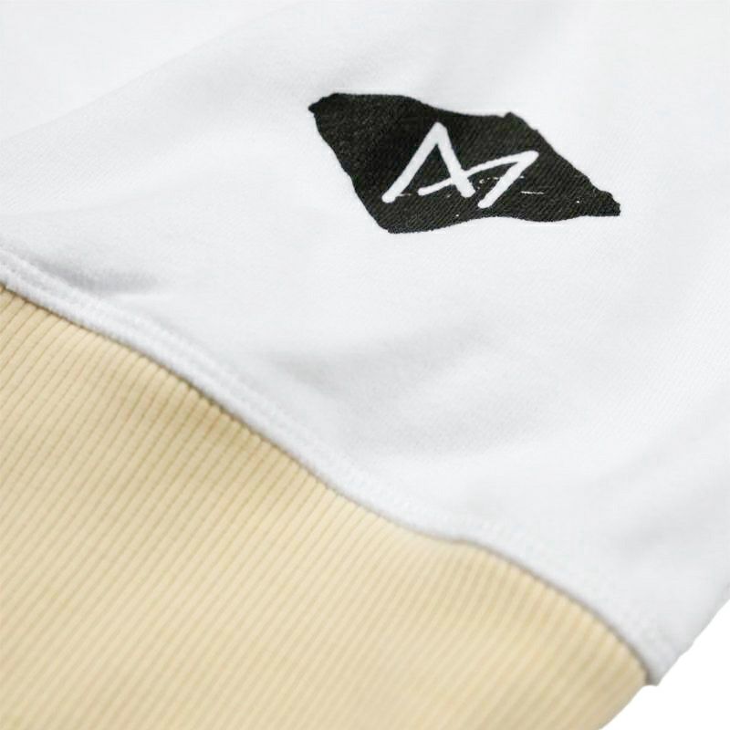 Maria Riding Company｜ドリフター サマー スウェットシャツ｜イエロー×ホワイト