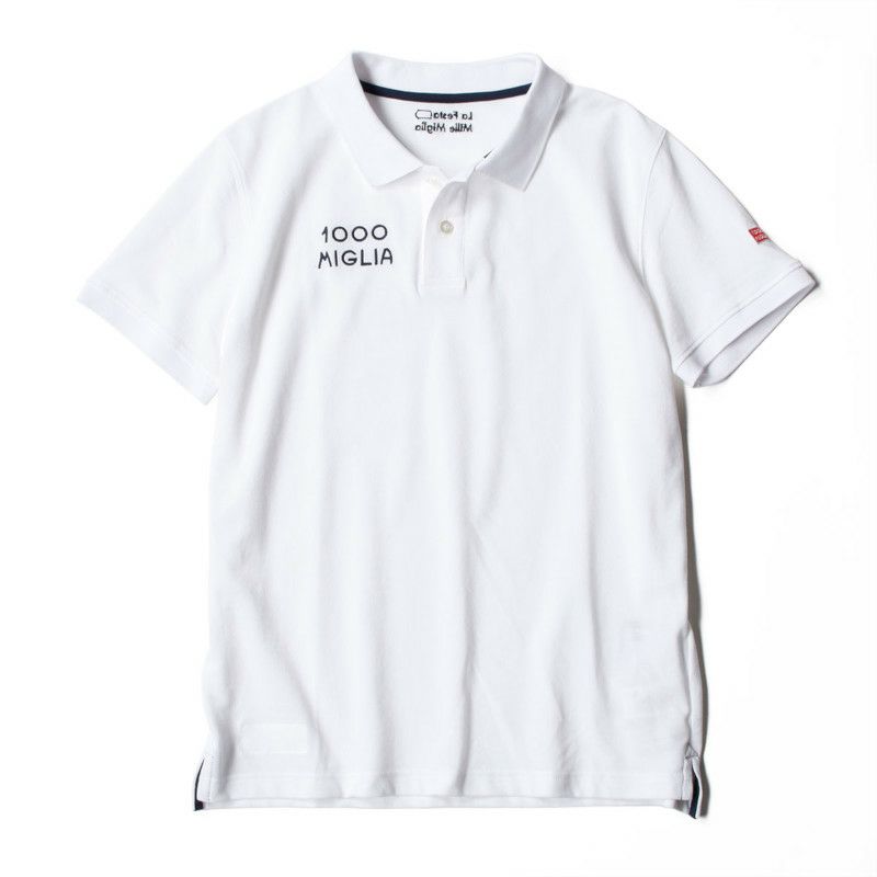 Mille Miglia｜ラフェスタ オリジナル ポロ 2023｜ポロシャツ｜ホワイト