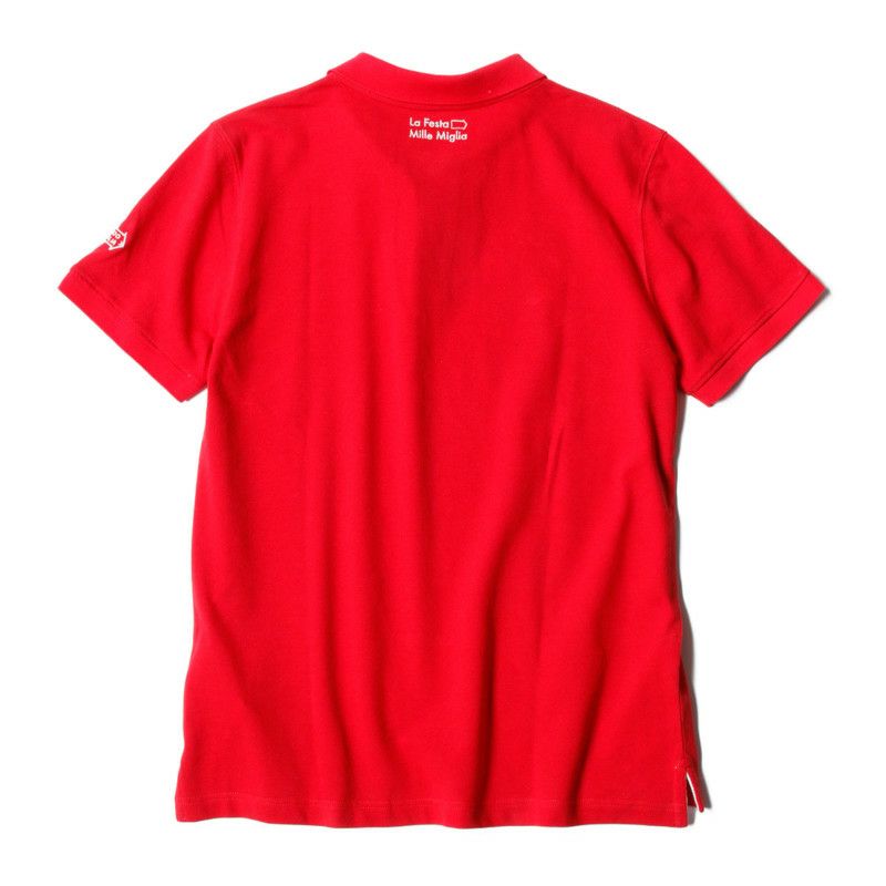 Mille Miglia｜ラフェスタ オリジナル ポロ 2023｜ポロシャツ｜レッド