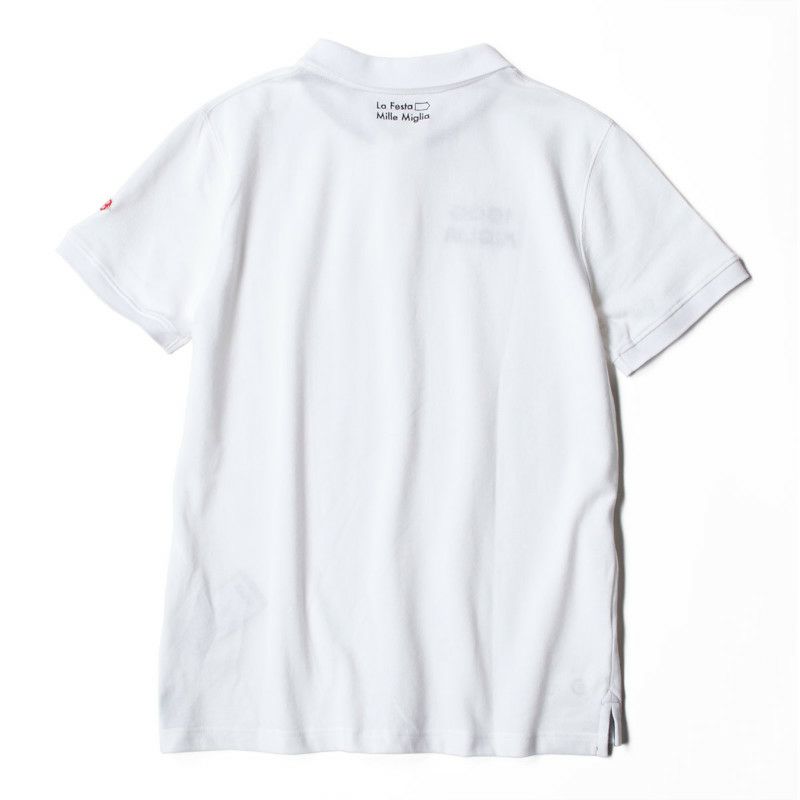 Mille Miglia｜ラフェスタ オリジナル ポロ 2023｜ポロシャツ｜ホワイト
