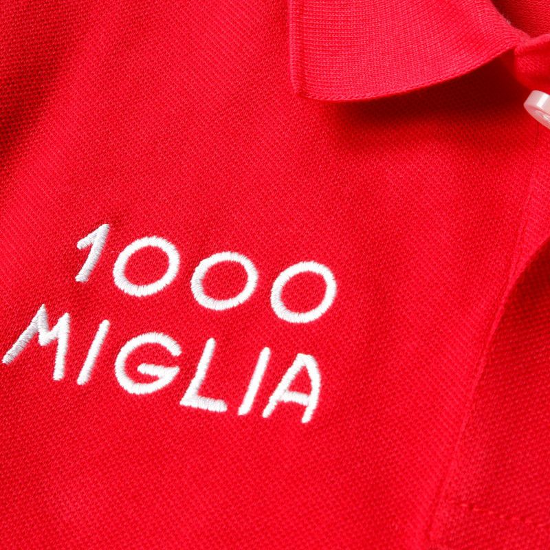 Mille Miglia｜ラフェスタ オリジナル ポロ 2023｜ポロシャツ｜レッド