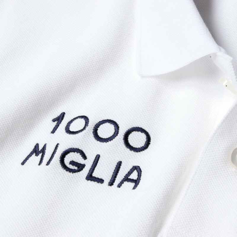 Mille Miglia｜ラフェスタ オリジナル ポロ 2023｜ポロシャツ｜ホワイト