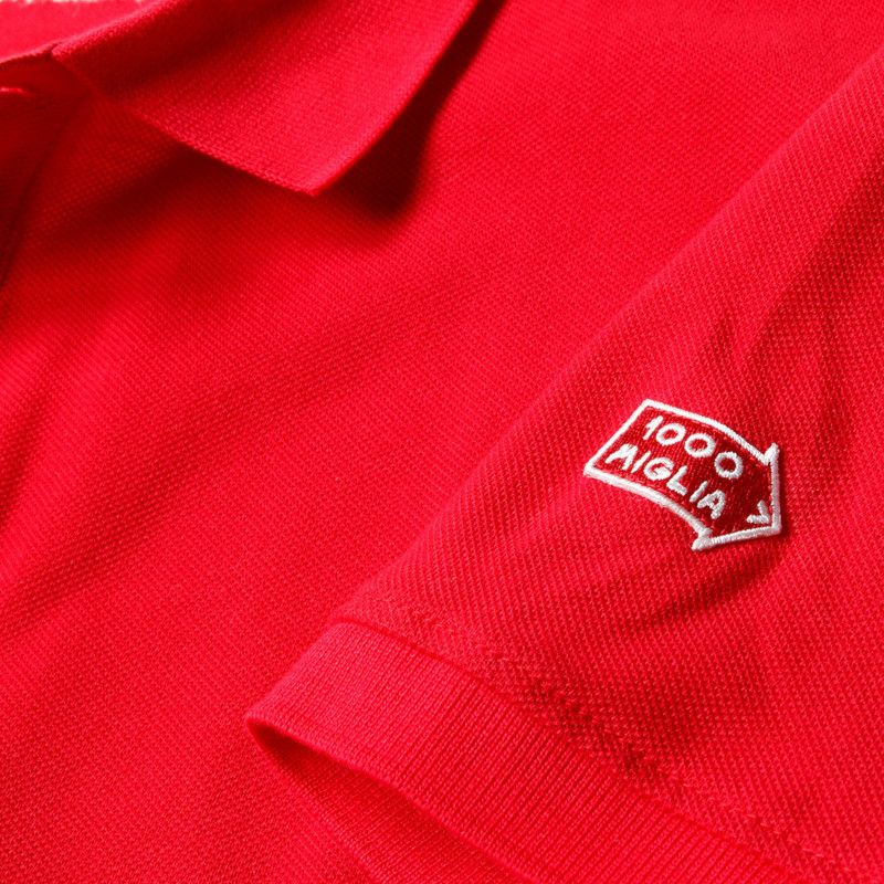 Mille Miglia｜ラフェスタ オリジナル ポロ 2023｜ポロシャツ｜レッド