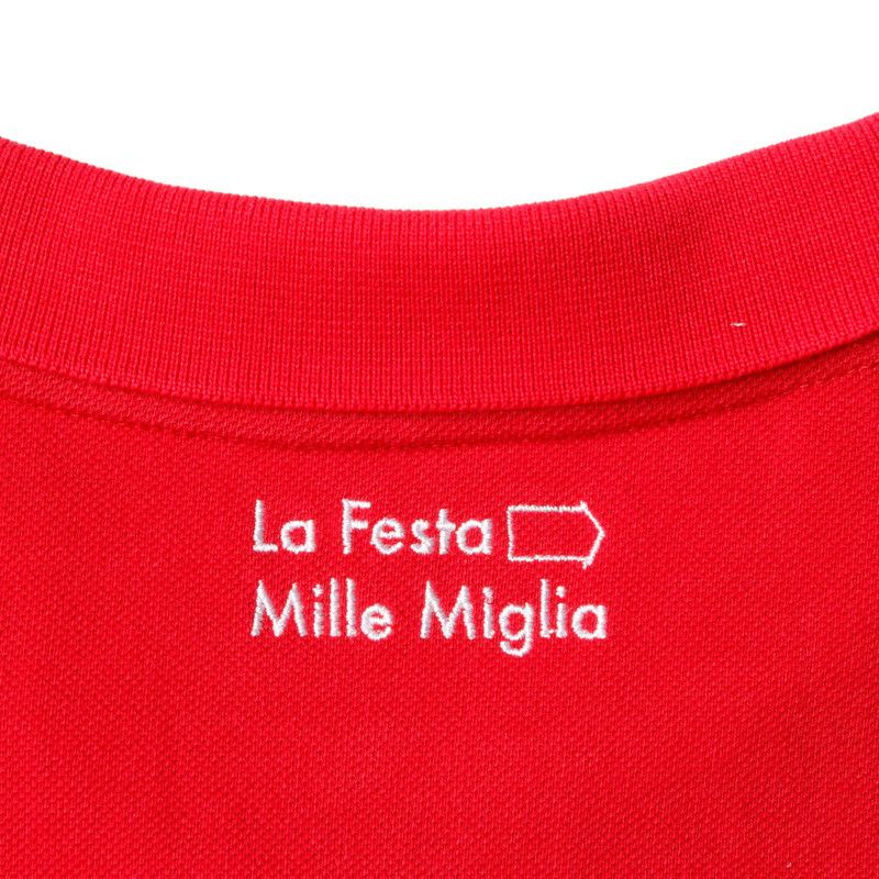 Mille Miglia｜ラフェスタ オリジナル ポロ 2023｜ポロシャツ｜レッド