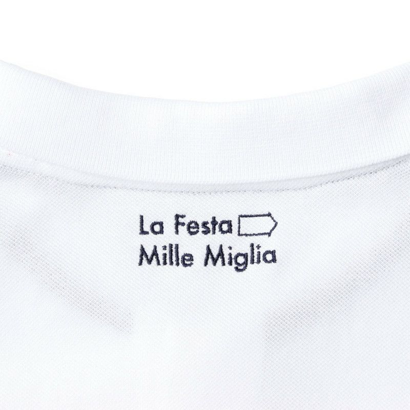 Mille Miglia｜ラフェスタ オリジナル ポロ 2023｜ポロシャツ｜ホワイト