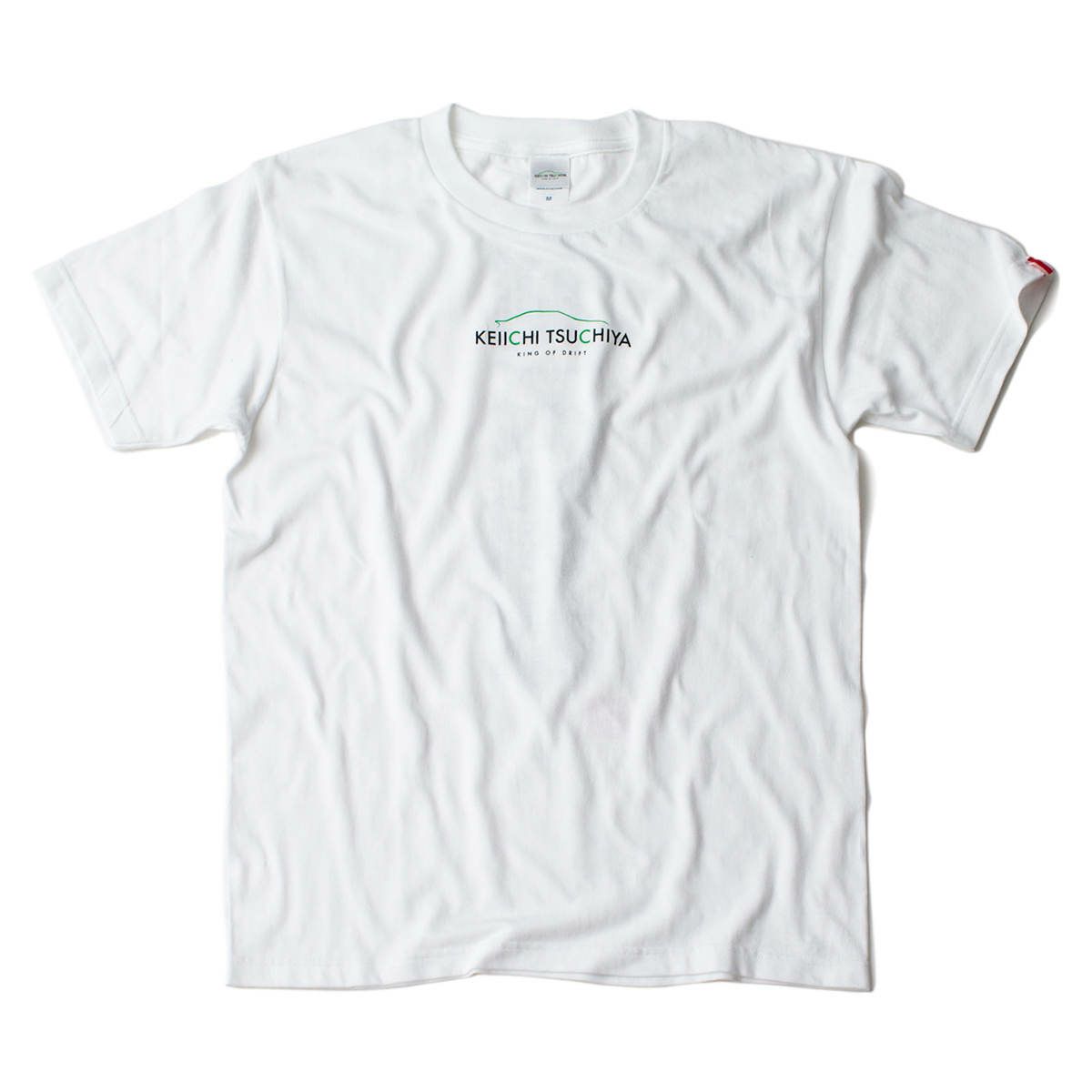 土屋圭市｜刻石流水 Tシャツ｜ホワイト