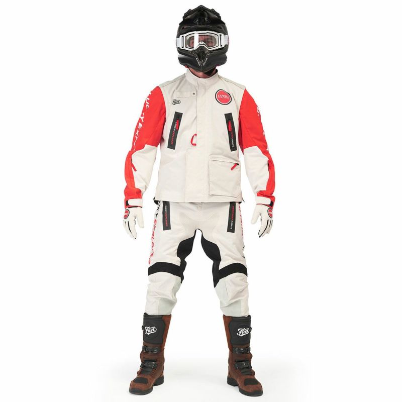 Fuel Motorcycles｜エンデュレージ ジャケット｜ファブリック｜ラッキーエクスプローラー｜着用