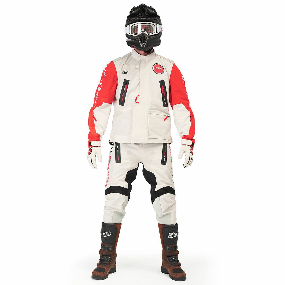 Fuel Motorcycles｜エンデュレージ ジャケット｜ファブリック｜ラッキーエクスプローラー｜着用