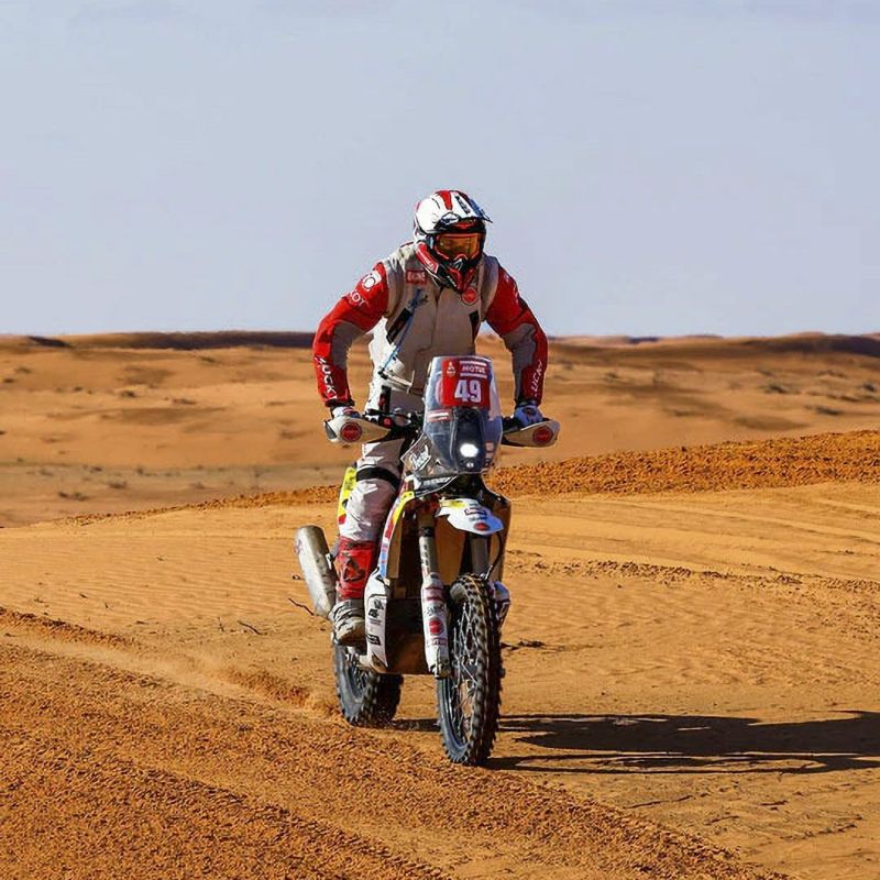 Fuel Motorcycles｜エンデュレージ ジャケット｜ファブリック｜ラッキーエクスプローラー｜モデル着用