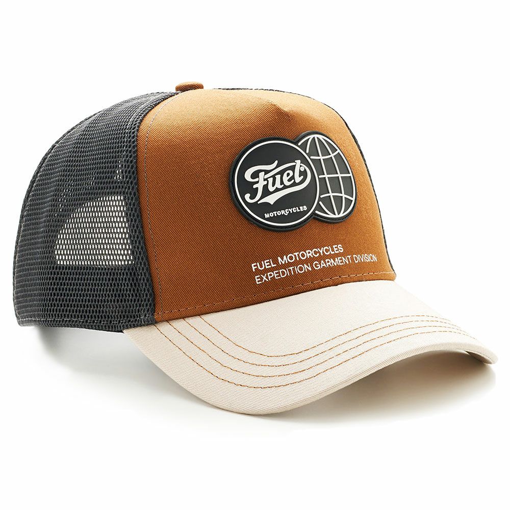 Fuel Motorcycles｜ロゴ キャップ｜帽子｜ブラウン