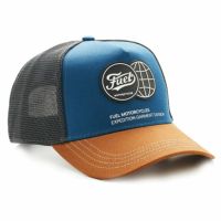 Fuel Motorcycles｜ロゴ キャップ｜帽子｜ネイビー