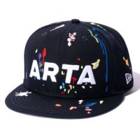 ARTA｜ニューエラ ナインフィフティ ARTA スプラッシュ｜帽子｜ネイビー×マルチ