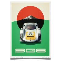 Automobilist｜PORSCHE 906 日本グランプリ 1967 リミテッド エディション ポスター｜