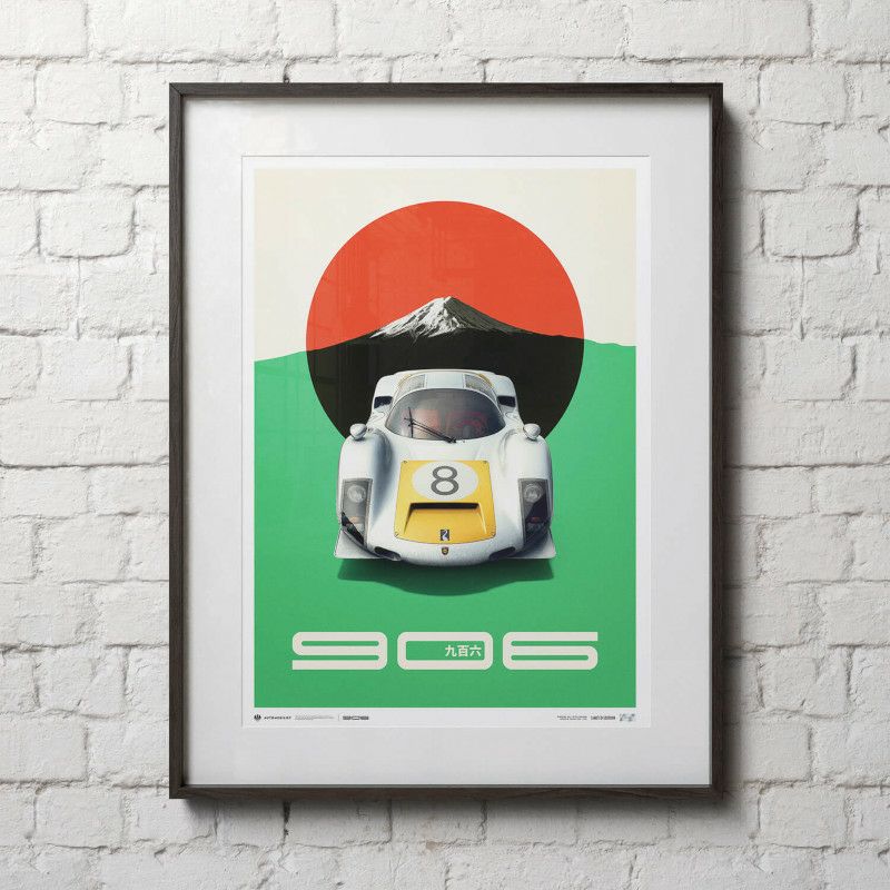 Automobilist｜PORSCHE 906 日本グランプリ 1967 リミテッド エディション ポスター｜
