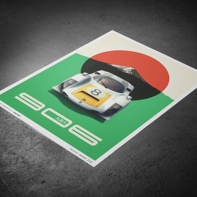 Automobilist｜PORSCHE 906 日本グランプリ 1967 リミテッド エディション ポスター｜