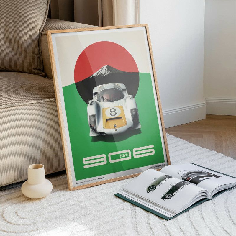 Automobilist｜PORSCHE 906 日本グランプリ 1967 リミテッド エディション ポスター｜