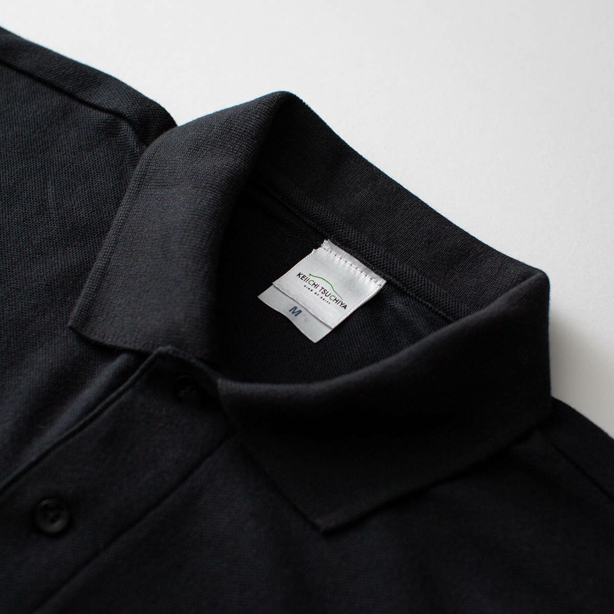 土屋圭市｜ヘルメット ポロシャツ｜ブラック