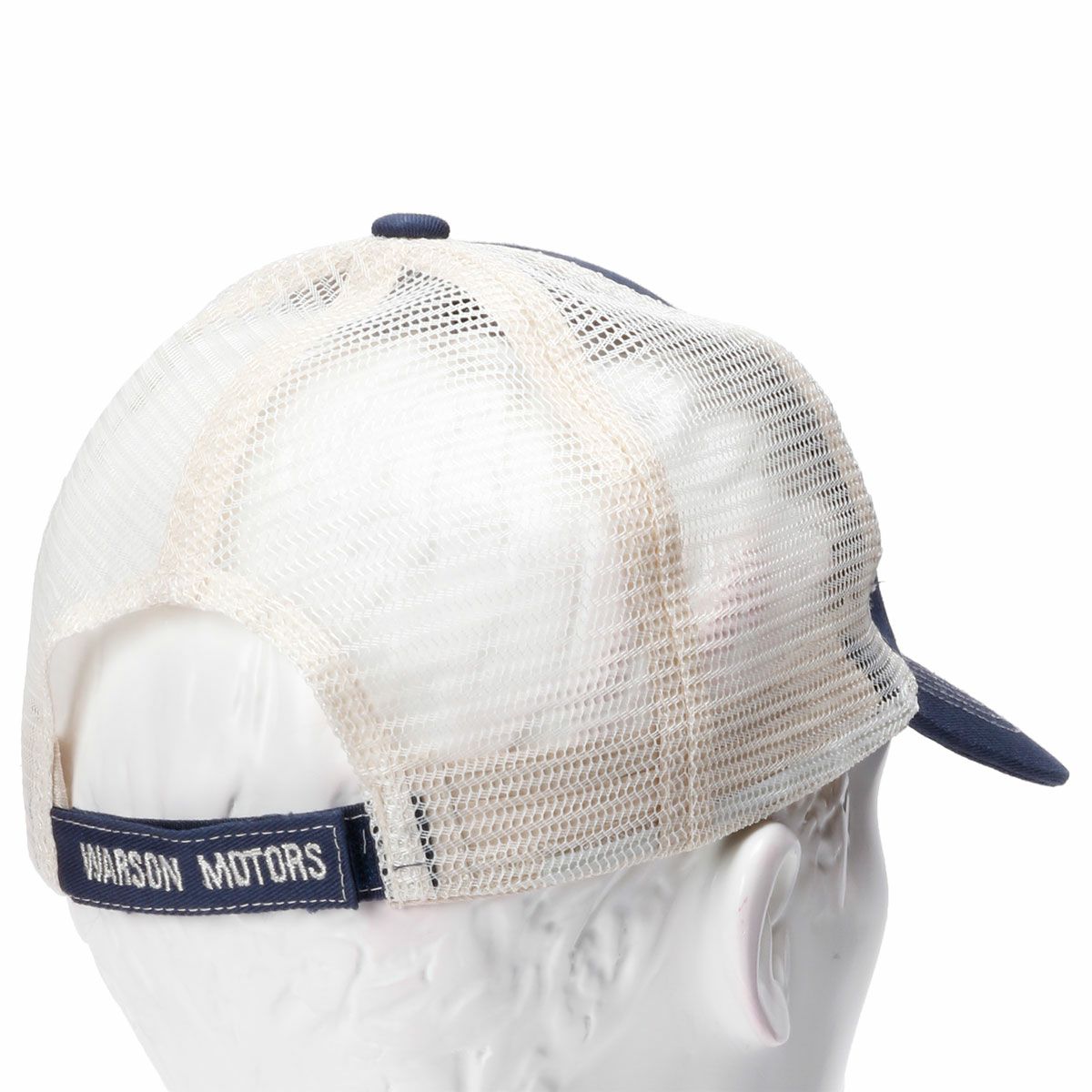 Warson Motors｜ベーシック キャップ｜帽子｜ネイビーブルー