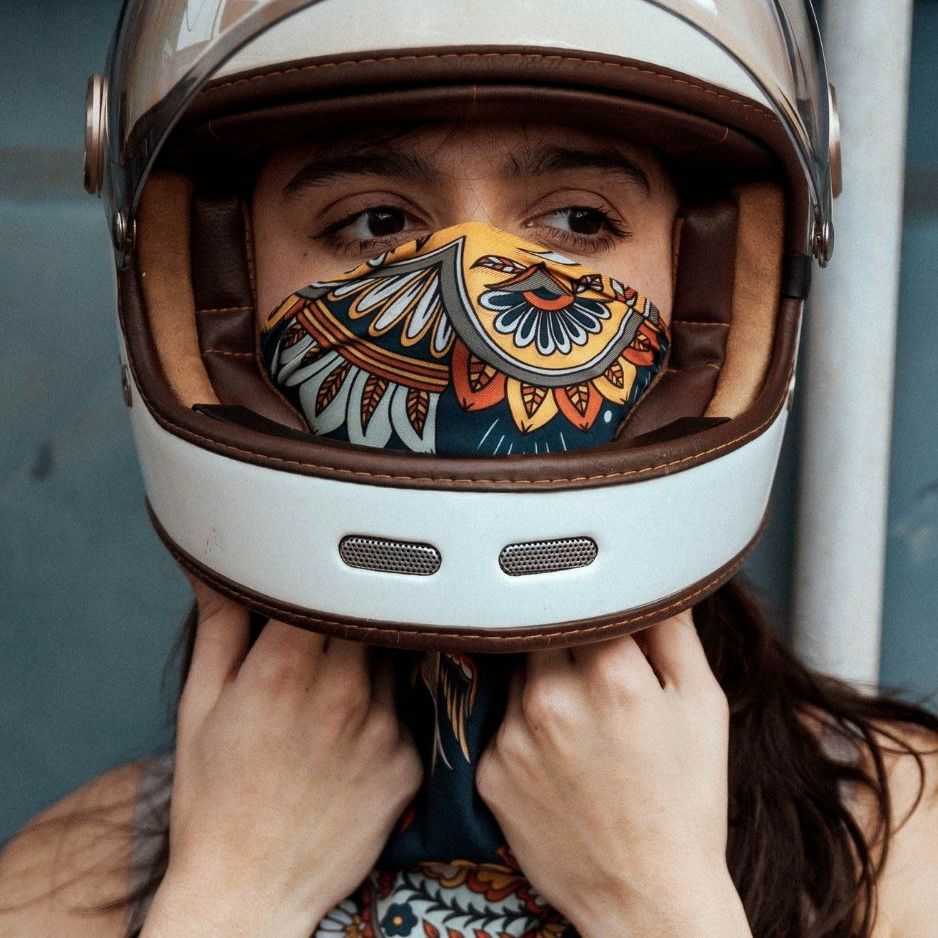 WILDUST｜モト スカーフ｜その他雑貨❚｜モデル着用