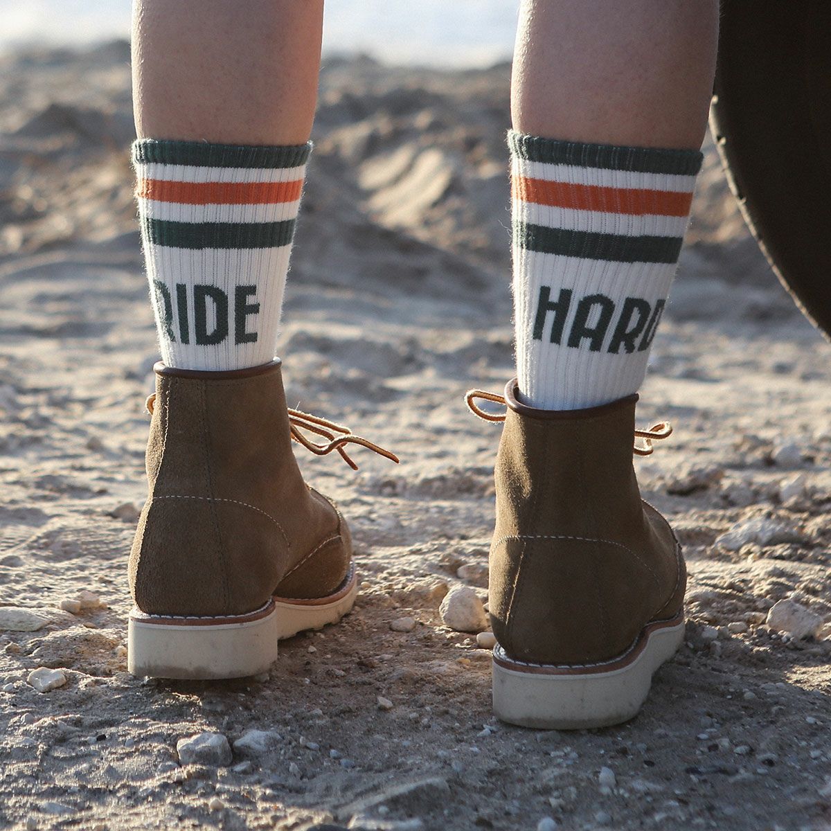 WILDUST｜ヴィンテージ ソックス｜その他雑貨｜モデル着用