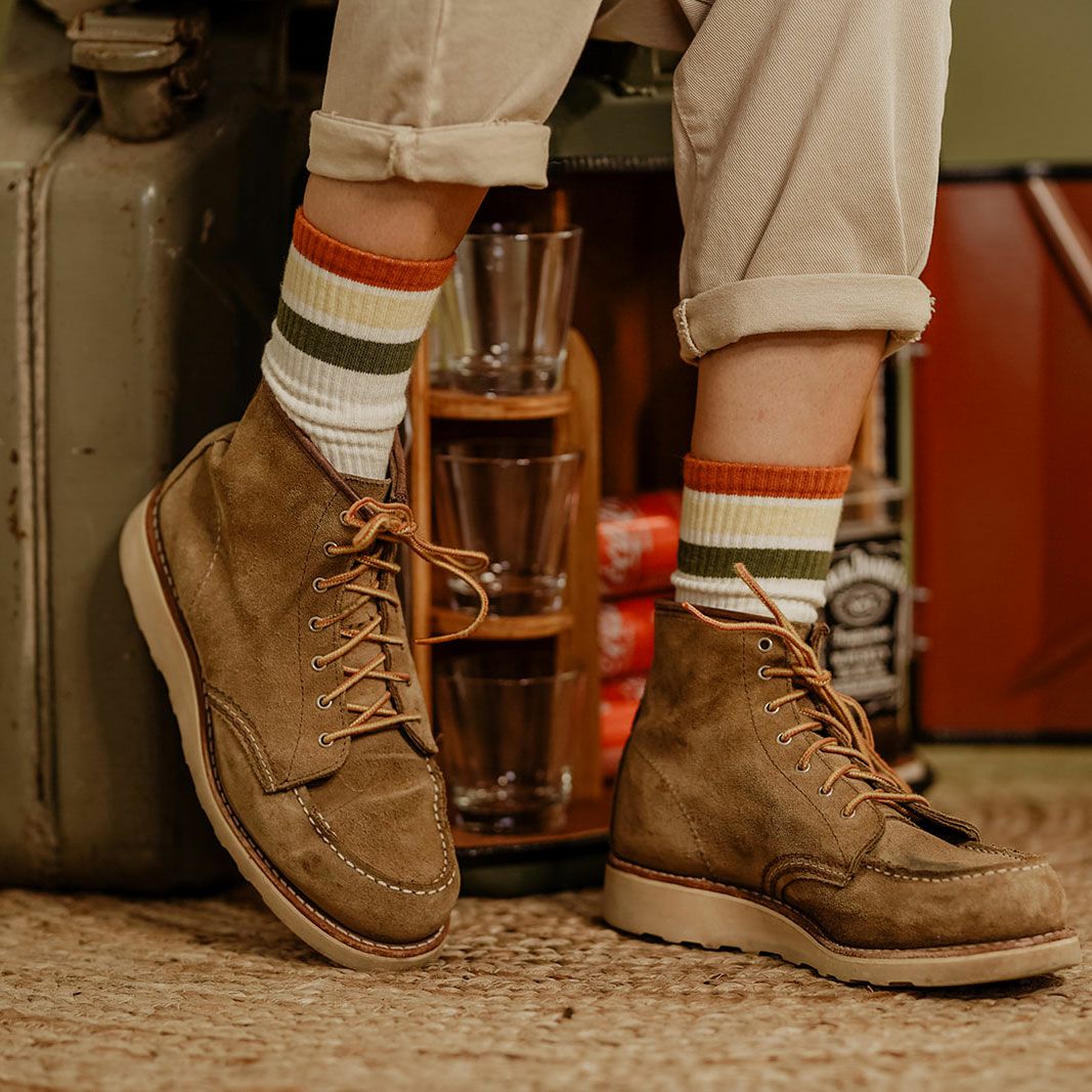 WILDUST｜ヴィンテージ ソックス｜その他雑貨｜モデル着用