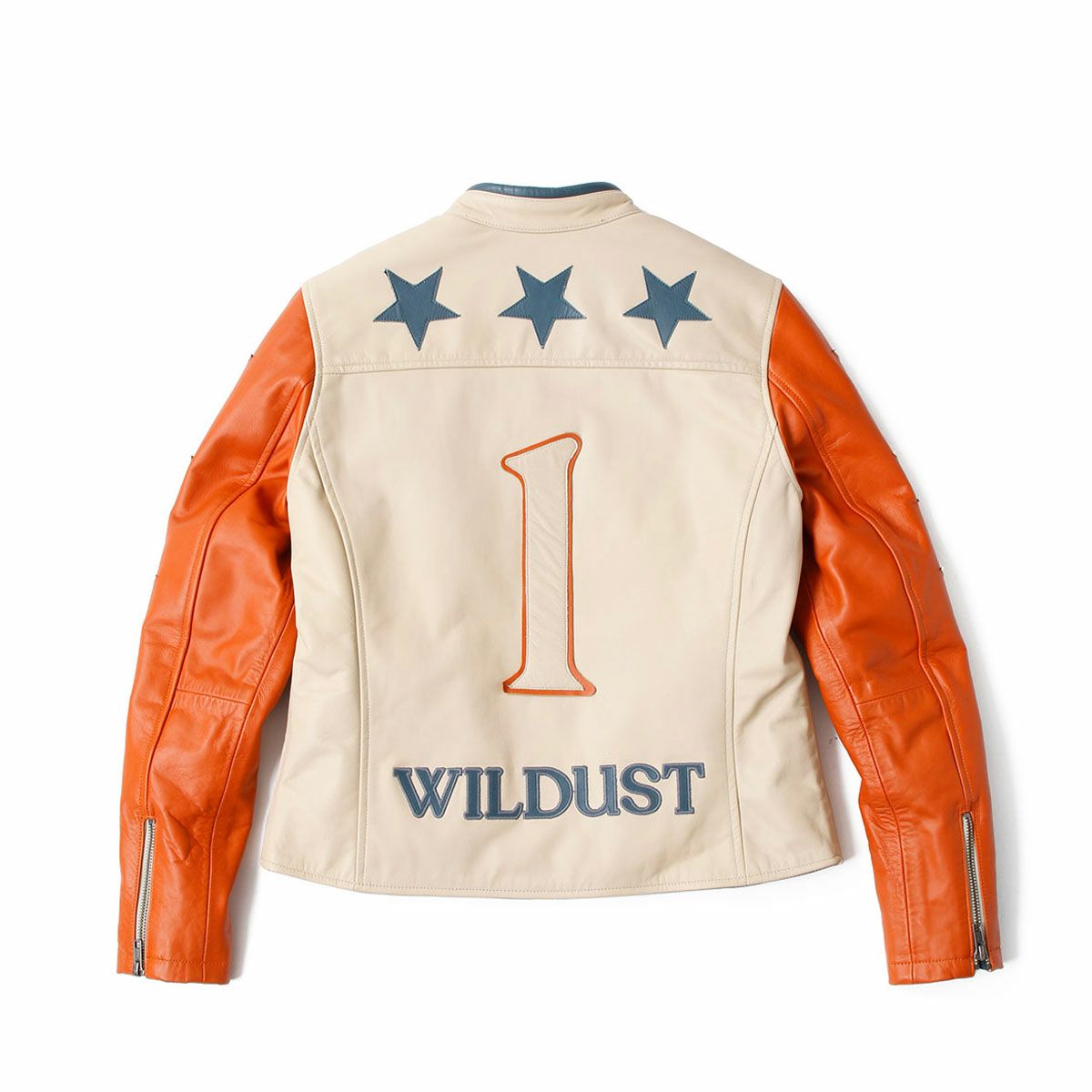 WILDUST｜スター ＆ ストライプ レザー ジャケット｜レザー｜ブリック