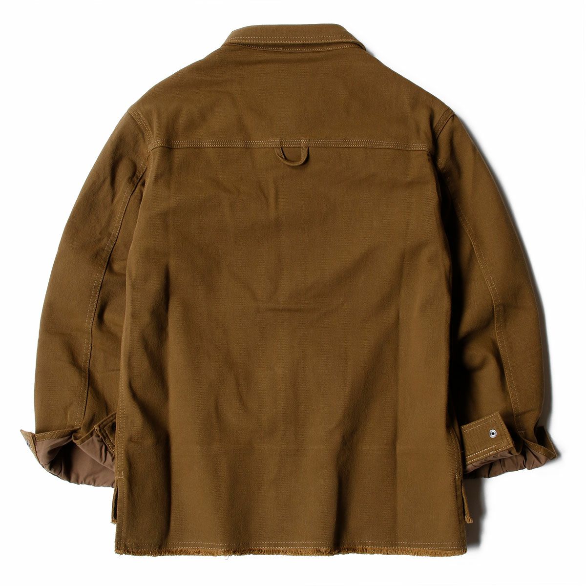 WILDUST｜アーマリス モト ジャケット｜ファブリック｜ダークキャメル